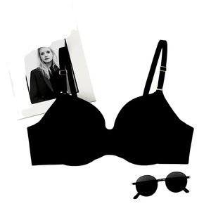 Soma Black Embraceable Supportive Full Coverage Bra RN 79984 Size 42DD in EUC